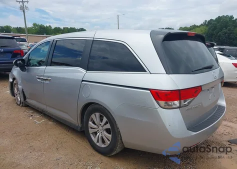 2014 Honda Odyssey Ex-L из США, поврежденный, VIN 5FNRL5H6XEB027638